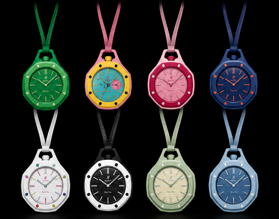 Royal Pop — 8 colorway pocket watches